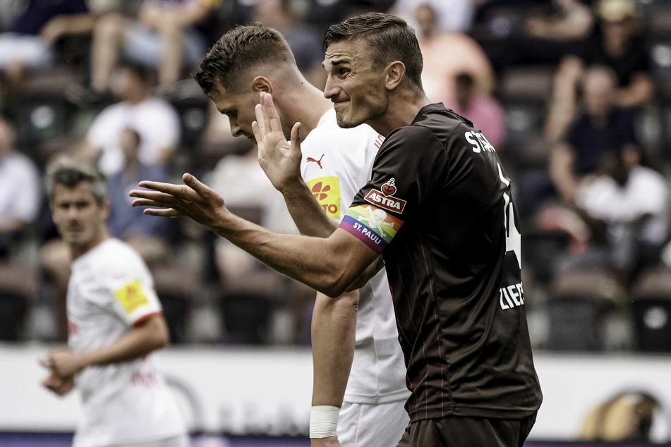 Kapitän Philipp Ziereis (28) pushte seine Mannschaft immer wieder nach vorne.