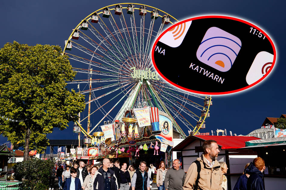 Kurios: Warn-App fordert Tausende Volksfest-Besucher zum Mitsingen auf