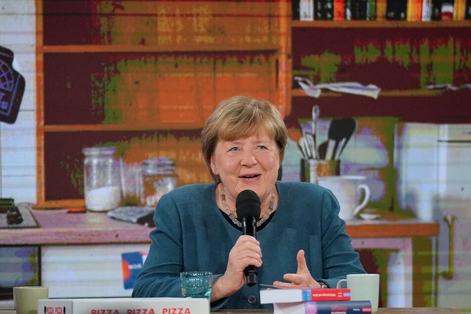 Merkel nahm auf der Medienkonferenz re:publica 26 an einer Podiumsdiskussion teil.