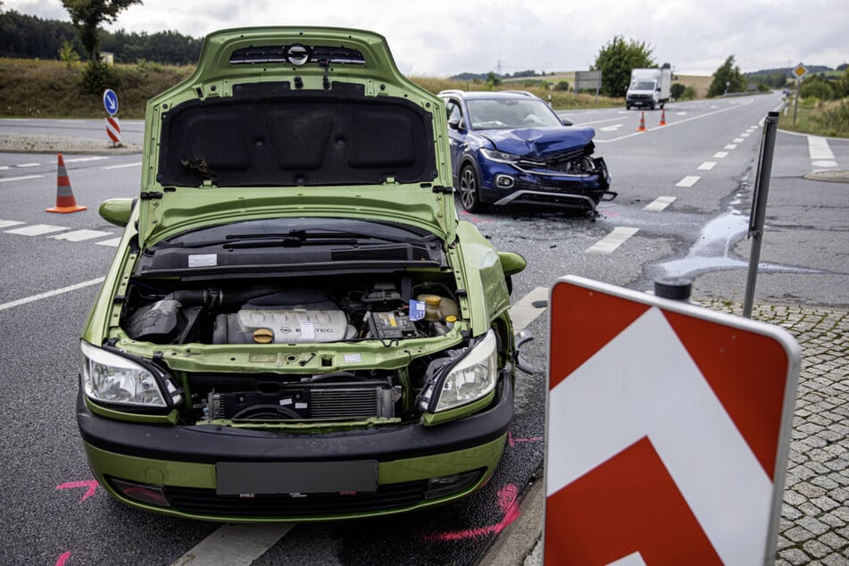 Auf der S156 sind am Donnerstagnachmittag zwei Autofahrer zusammengekracht.