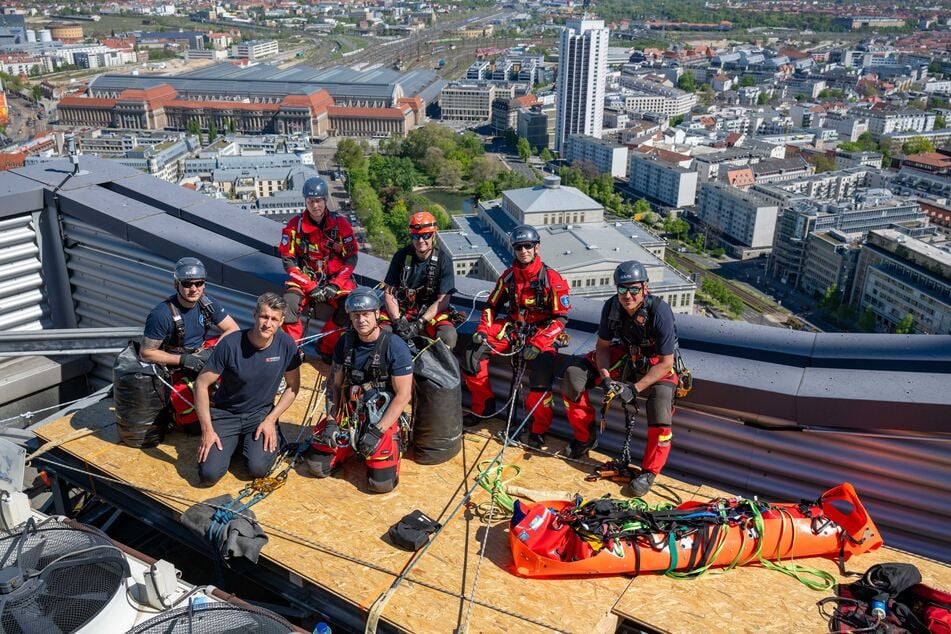 Die Übung: Ein voller Erfolg.