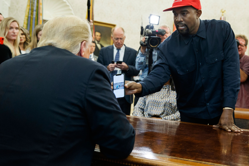 Im Oktober 2018 besuchte Kanye den amtierenden US-Präsidenten im Weißen Haus. (Archivbild)