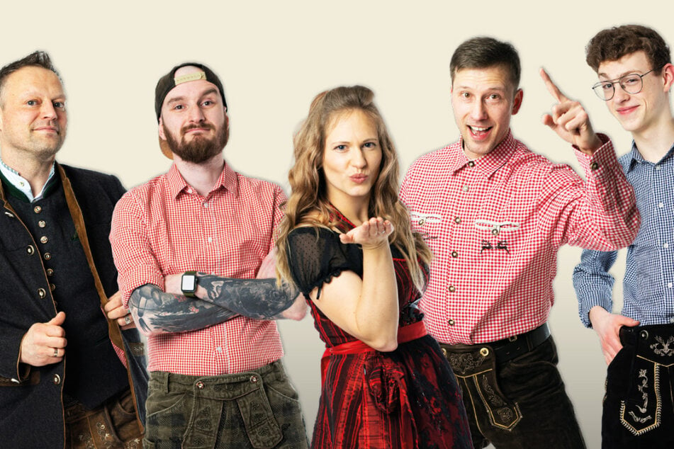 Die Oktoberfest-Band Luxus-Loft ist in diesem Jahr zu Gast beim Freiberger Oktoberfest.