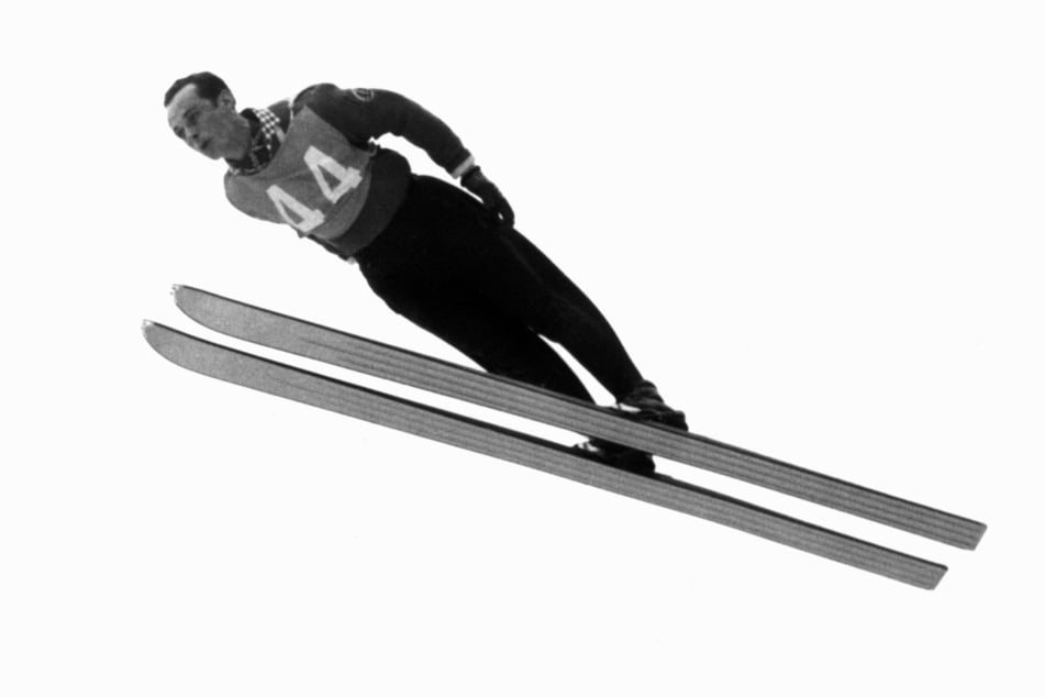 Harry Glaß holte 1956 in Cortina olympisches Bronze. Er galt als absoluter Stilist seiner Zeit.