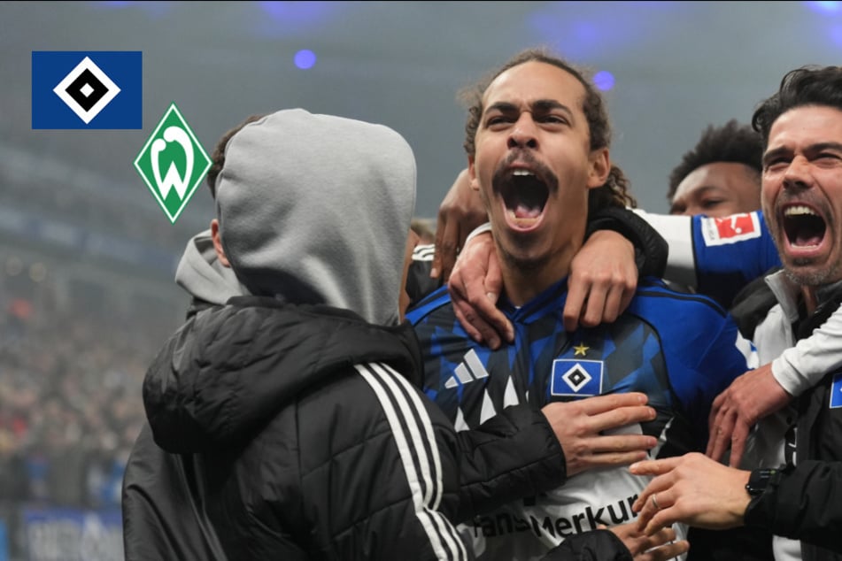 HSV-Spektakel! Rothosen schlagen Werder in denkwürdigem Nordderby