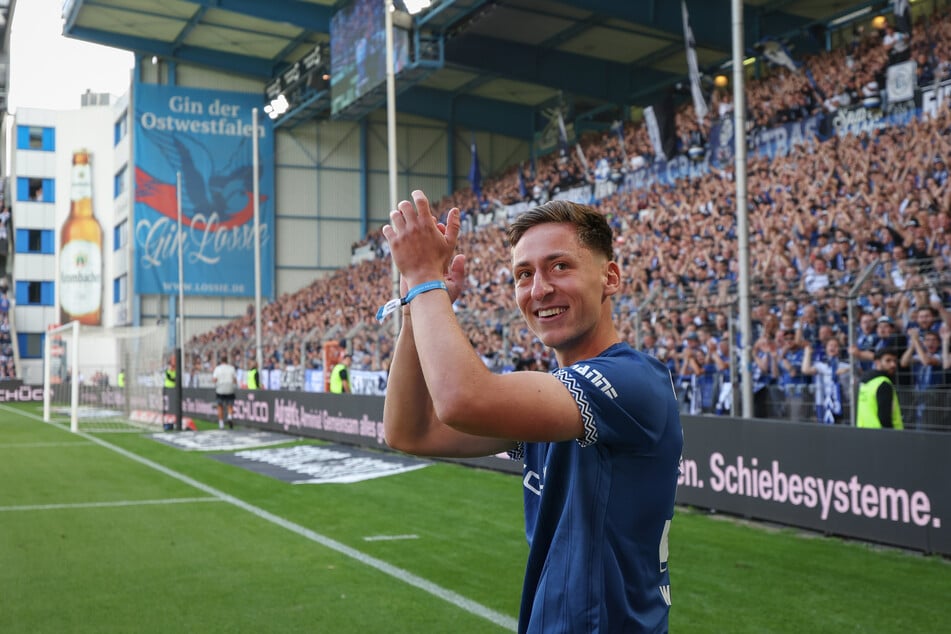 Pokal-Held Marius Wörl (21) betritt wieder den Rasen der Bielefelder Alm - und wird frenetisch gefeiert! Seine Rückkehr ist perfekt.