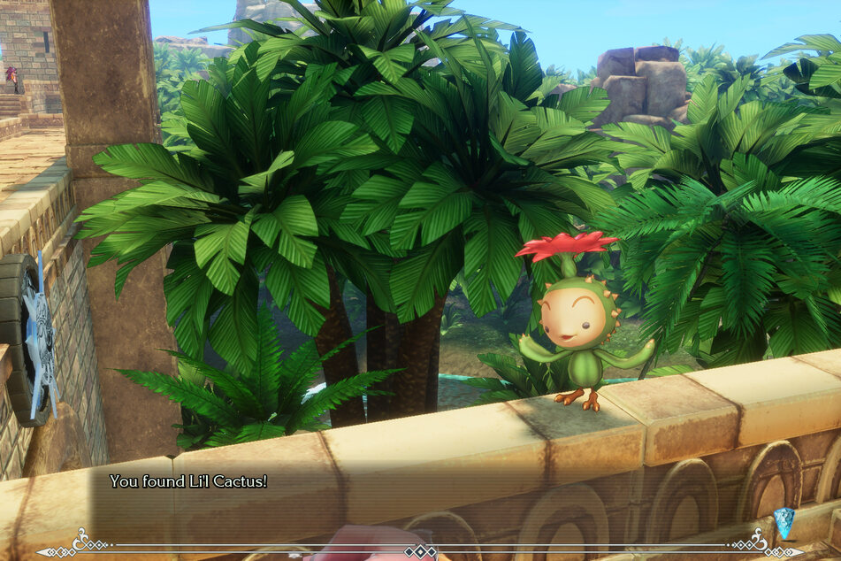 Diese kleine Pflanze wird schnell Euer bester Freund: Der Kaktusfratz versteckt sich überall in der Spielwelt. Findet Ihr ihn oft genug, winken tolle Belohnungen.