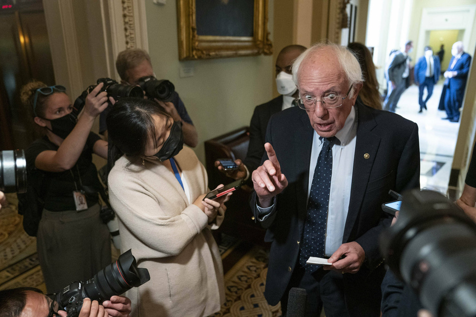 Sen. Bernie Sanders is urging the US government to seek diplomatic solutions to tensions with Russia rather than resorting to war.