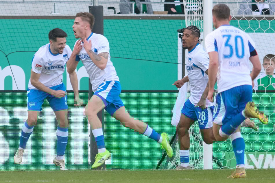 Schon in Münster hatte Marten Winkler (23, 2.v.r.) das letzte Wort.