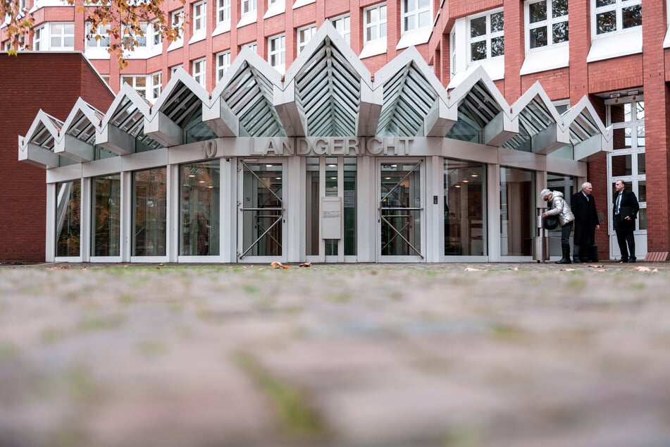 Außenansicht des Landgerichts in Münster.