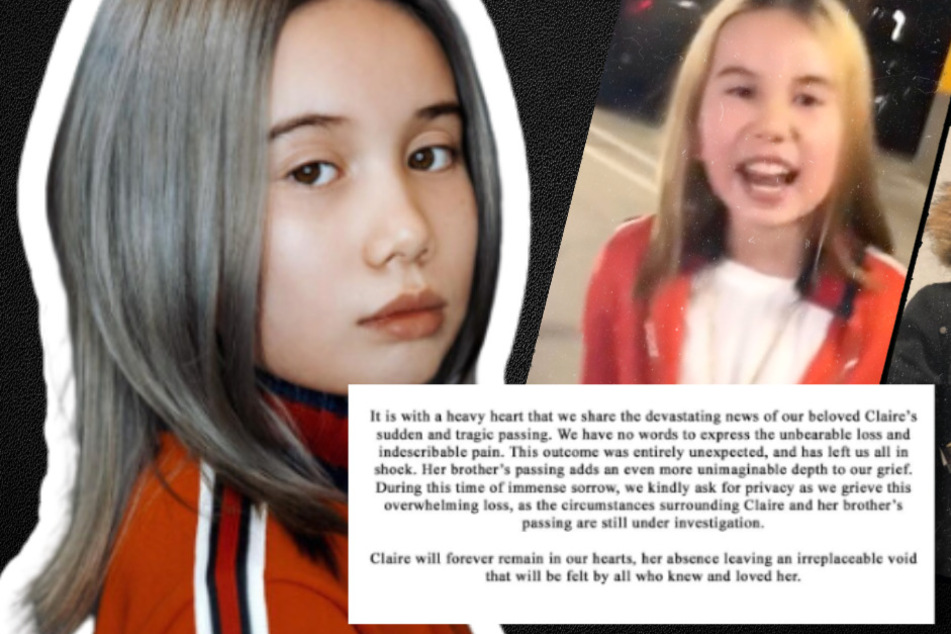 The death of Claire Hope, known online as Lil Tay, was announced on Wednesday.
