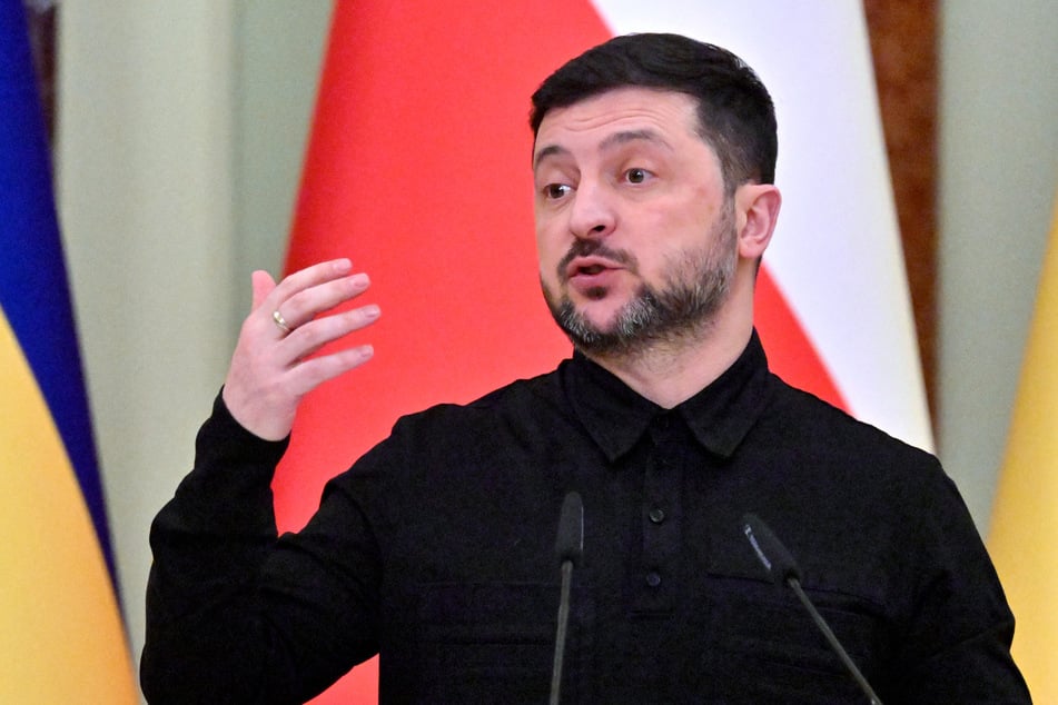 Ukrainian President Volodymyr Zelensky confirmed Wednesday that the country would only hold elections once security guarantees and a ceasefire are in place.