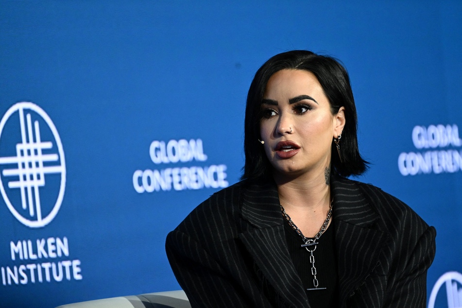 Demi Lovatosaid she has grown "exhausted" of explaining her non-binary identity and her choice of pronouns.