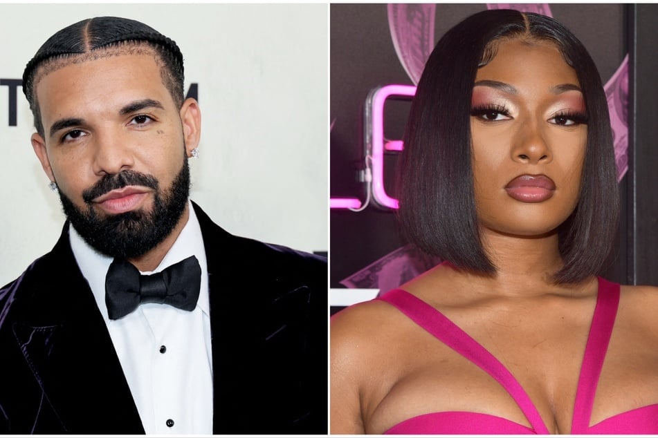 Megan thee Stallion (r) ripped Drake to shreds after the rapper accused her of lying in his new music track from his latest album.