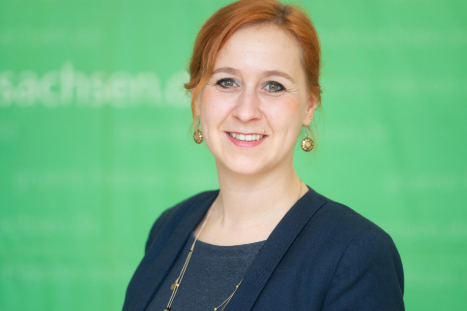 Franziska Schubert (38) ist Chefin der Grünen-Fraktion im Sächsischen Landtag.