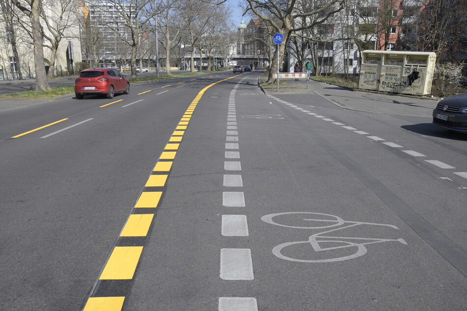 In Berlin (F.) wurden Radwege bereits provisorisch vergrößert. (Archivbild)