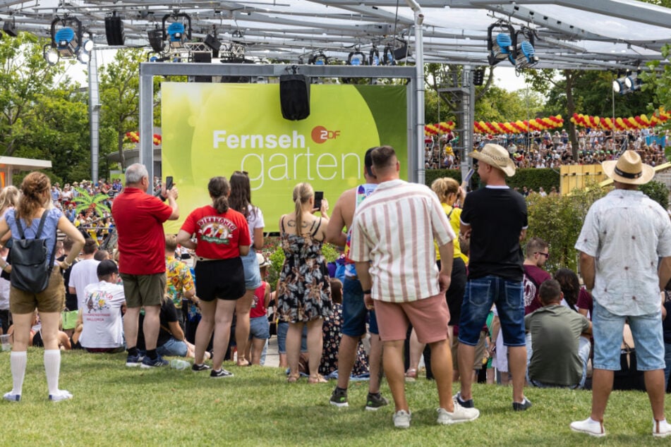 Die Stimmung im ZDF-Fernsehgarten wird auch am Sonntag sicher wieder ausgezeichnet sein.