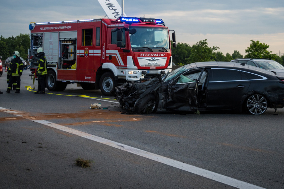 Das Auto des 26-Jährigen geriet ins Schleudern.