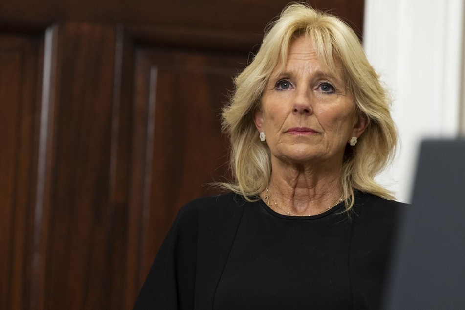 First Lady Jill Biden has suffered a relapse in her Covid-19 infection.