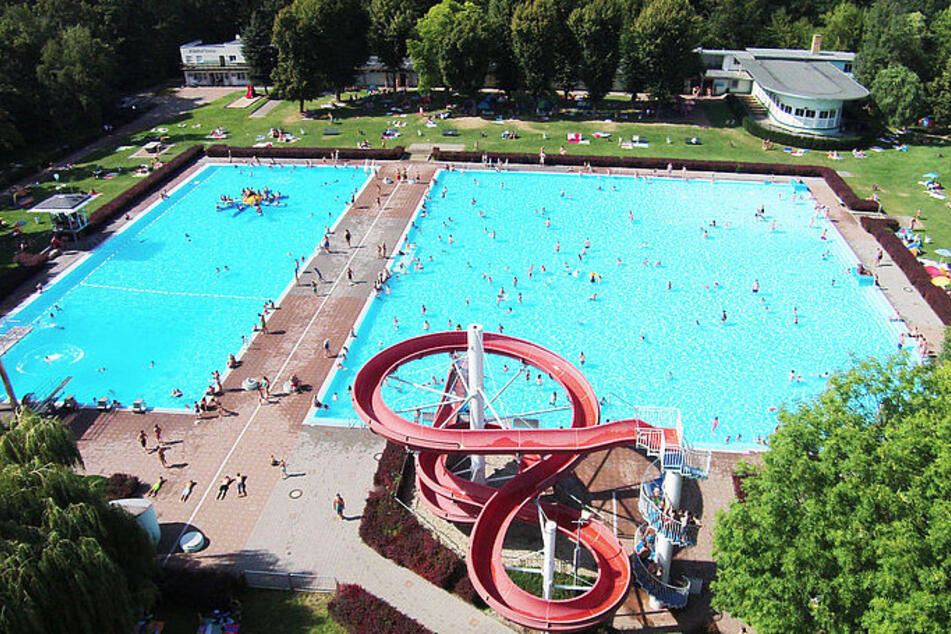 Das Waldbad Leuna.
