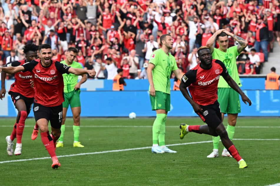 Bisher konnte Victor Boniface (23, r.) sechs Buden in der laufenden Saison erzielen.