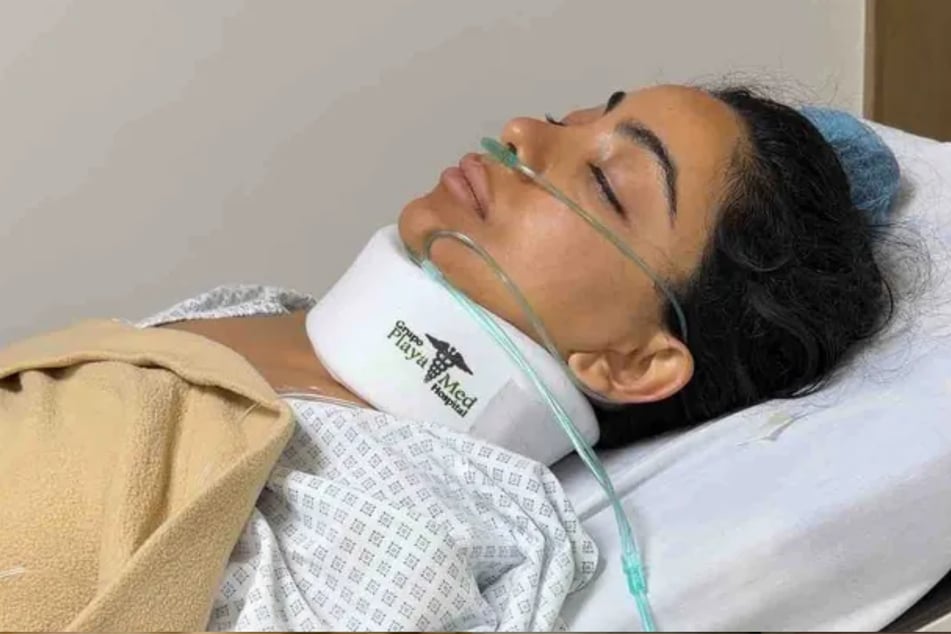 In einem Krankenhaus in Cancún wartet Nina nun auf ihren Rückflug nach Los Angeles.