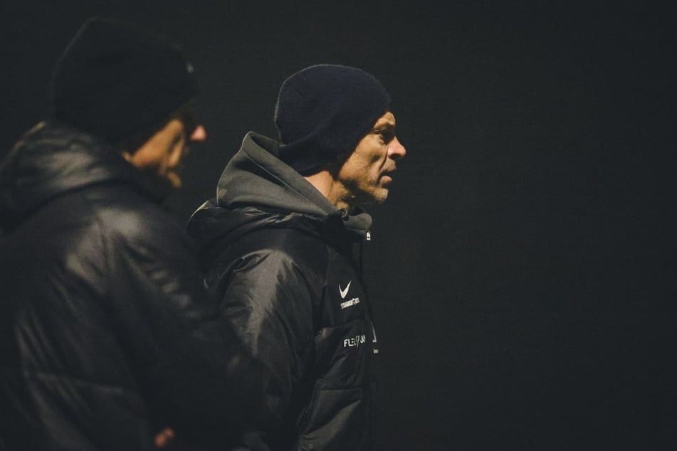 BSG-Trainer Alexander Schmidt freute sich über den ersten Sieg seiner Mannschaft in der Wintervorbereitung.