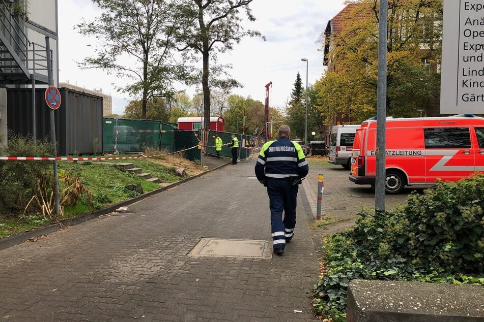 Die Bombe aus dem Zweiten Weltkrieg wurde auf dem Gebiet der Uniklinik Köln in Köln-Klettenberg gefunden.