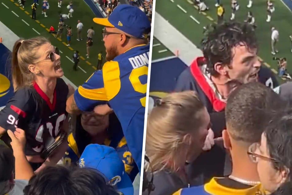 En el inicio de la NFL se encendió el ambiente en las gradas de Inglewood, cerca de Los Ángeles.