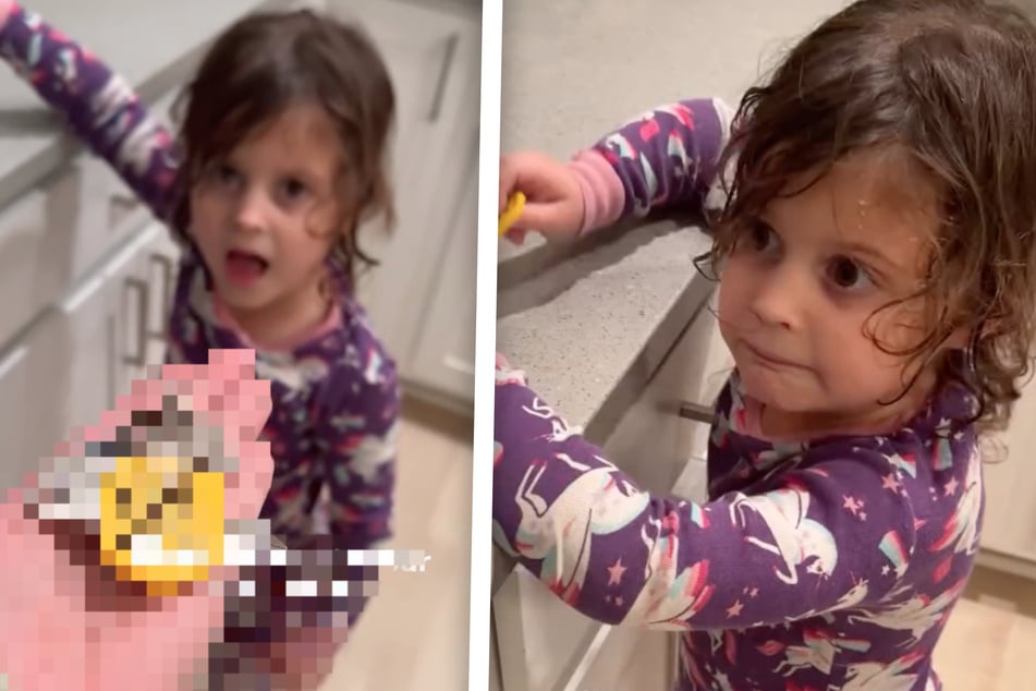 Als Frau den Rucksack ihrer Tochter öffnet, rechnet sie mit der Polizei