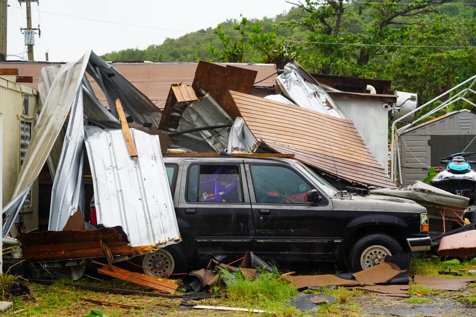 Ernesto grew into a hurricane Wednesday, US forecasters said, after leaving more than 600,000 customers without power in the US territory of Puerto Rico.