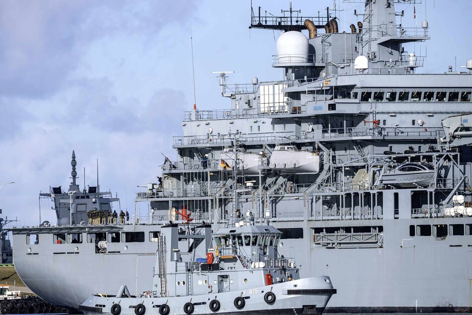 Deutsches Kriegsschiff kehrt nach Mittelmeer-Einsatz in Heimathafen zurück