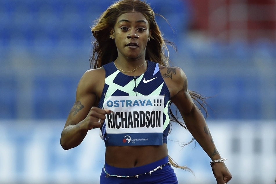 Sha'Carri Richardson came in ninth at the Prefontaine Classic, her first race since coming from her suspension for a positive drug test.