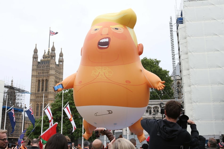 Trump baby blimp to be conserved at Museum of London