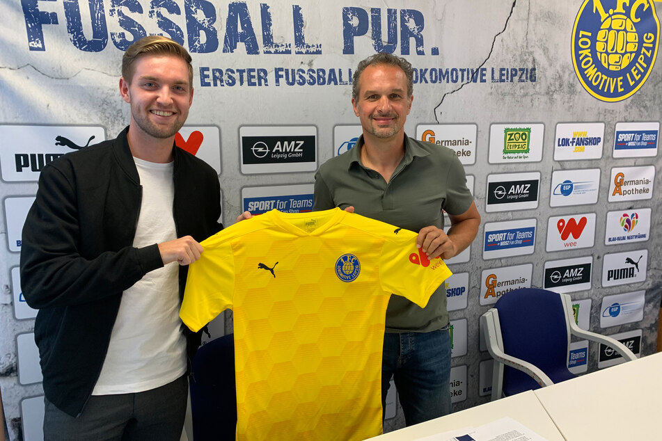 Nils Stendera (19, l.) wird ab sofort mit Almedin Civa (48) zusammenarbeiten.