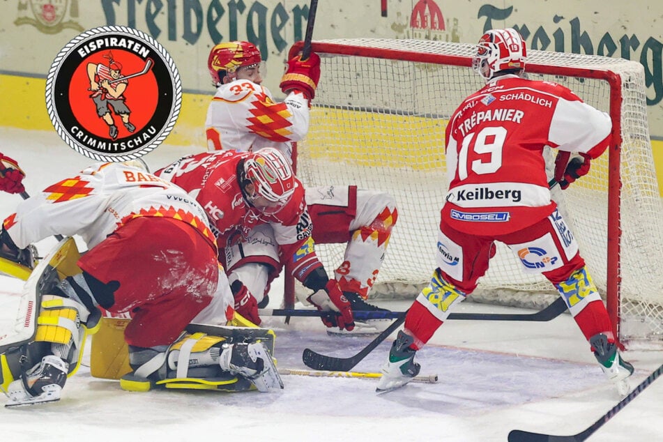 Eispiraten mit starkem Comeback-Sieg gegen Kaufbeuren