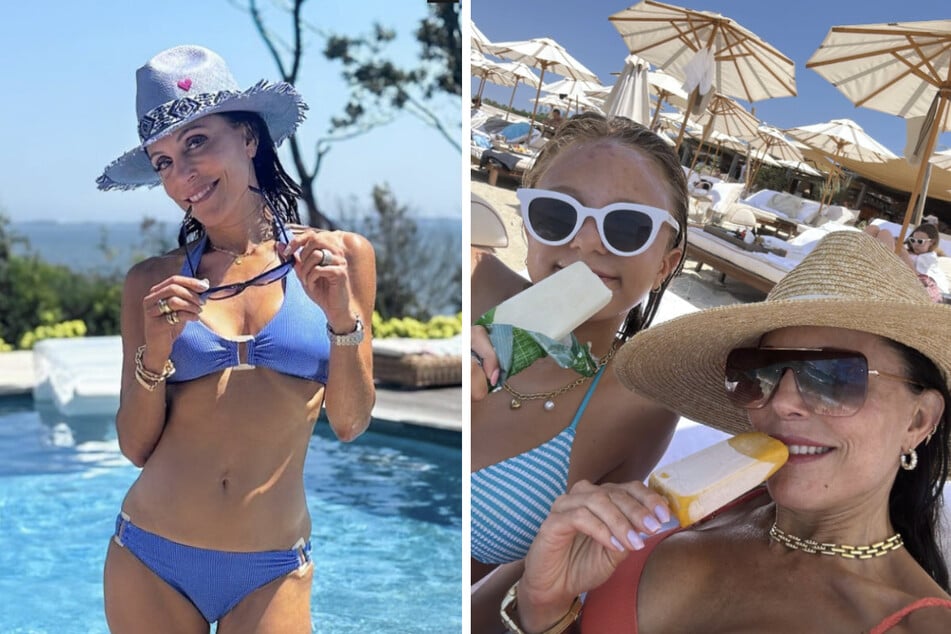 Bethenny Frankel (53) urlaubt gerade mit ihrer Tochter in St. Tropez.