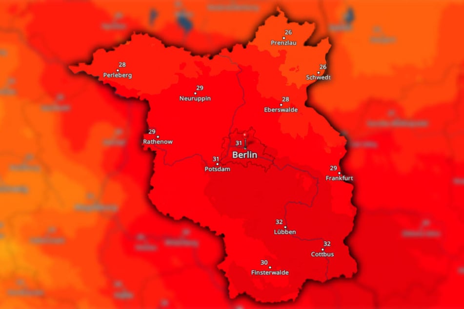 Am Donnerstag wird es in Berlin und Brandenburg wieder richtig heiß.