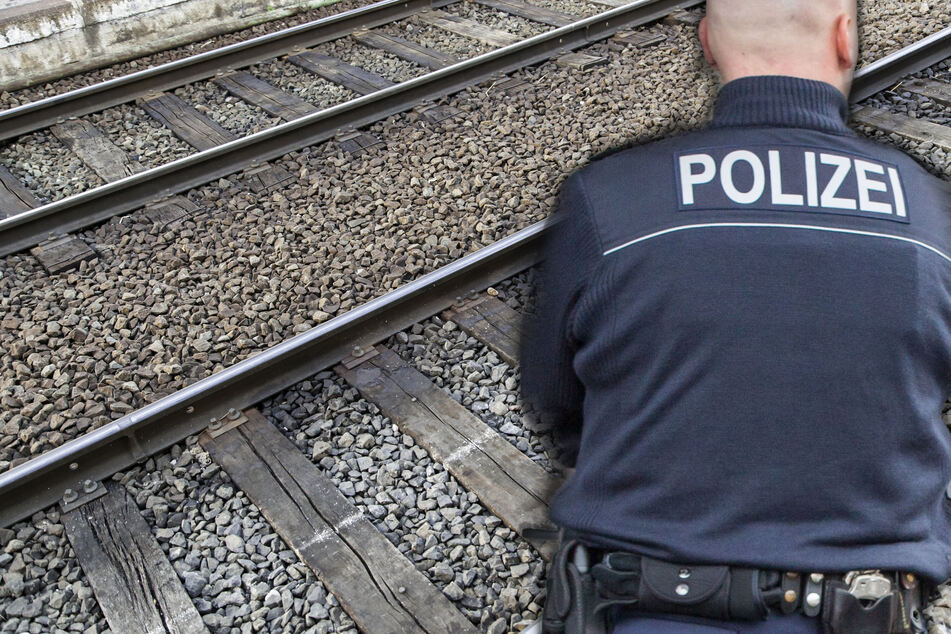 Polizei stellt Mann (43) in Bahngleisen: Seine Reaktion auf die Beamten ist äußerst ungewöhnlich
