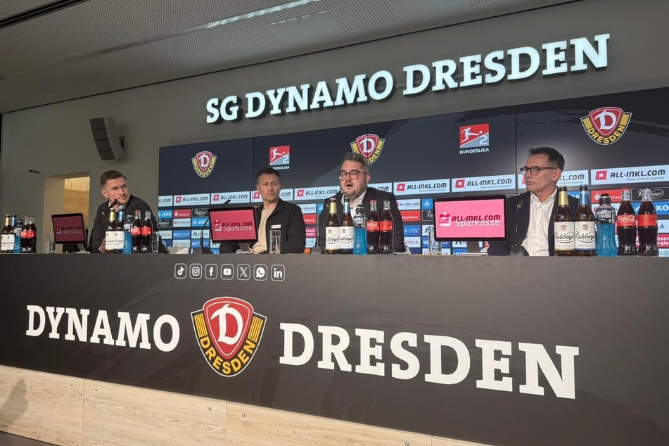 Sören Gonther (39, 2.v.l.) übernahm das Amt zum 1. Januar.