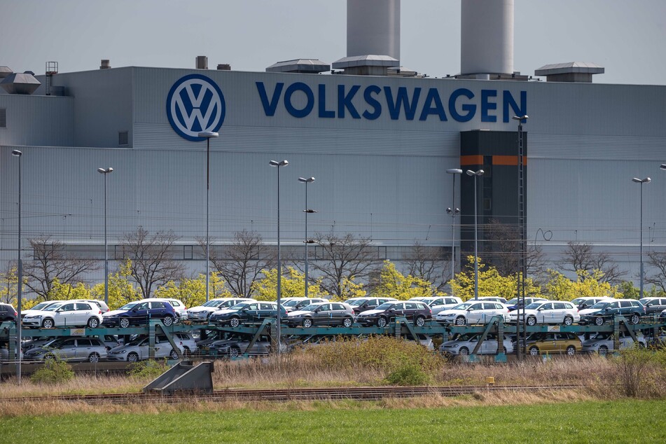 Das VW-Werk in Zwickau steht vorerst bis 19. April still.