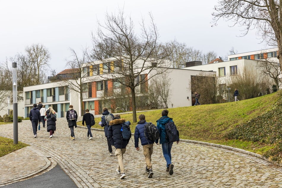 Der Weg in die Stube ist nach Schulende kurz. Die Unterkünfte mit Mehrbettzimmern für die Schüler befinden sich auf dem Gelände von Sankt Afra.