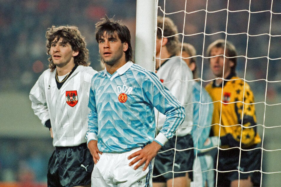 Ulf Kirsten (r.) war siegessicher vorm Spiel. Doch es kam anders.