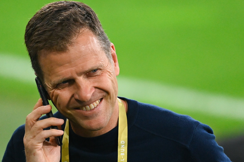 DFB-Direktor Oliver Bierhoff (53) ist dankbar für die Zulassung von Zuschauern bei den EM-Spielen.