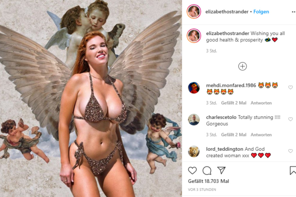 Der heißeste Engel aller Zeiten: Ex-Playboy-Model Elizabeth Ostrander!