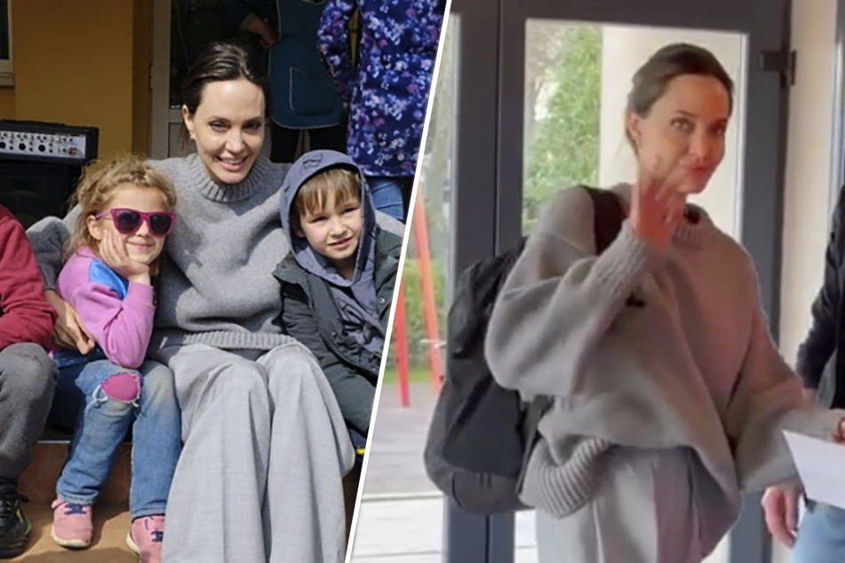 Angelina Jolie: Große Geste! Hollywood-Star Angelina Jolie reist mitten im Krieg in die Ukraine