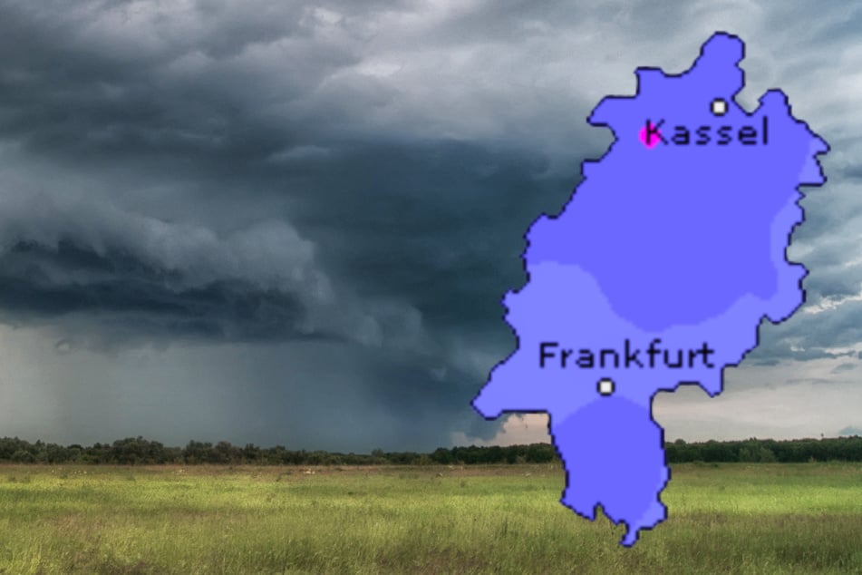 Am Montag muss in ganz Hessen mit Schauern gerechnet werden, wie der Deutsche Wetterdienst (DWD) und der Dienst Wetteronline.de (Grafik) beide vorhersagen.