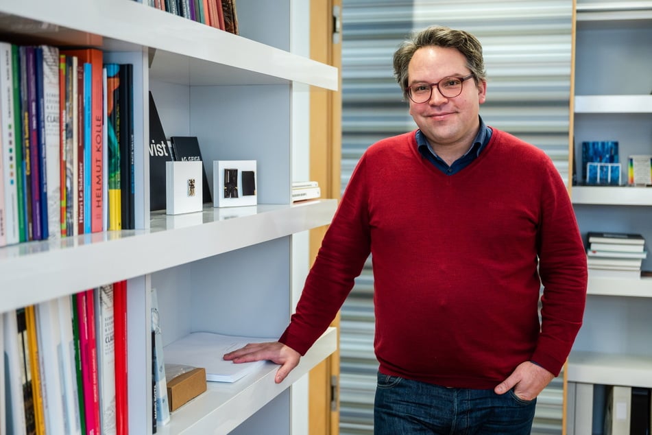 Frédéric Bußmann (46), Generaldirektor der Kunstsammlungen Chemnitz, hofft, dass auch überregionale Großsponsoren Chemnitz als Kulturhauptstadt unterstützen.