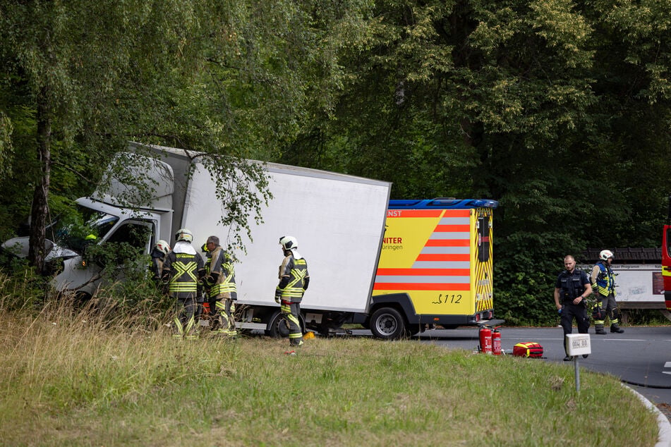 Mehrere Rettungskräfte waren vor Ort.
