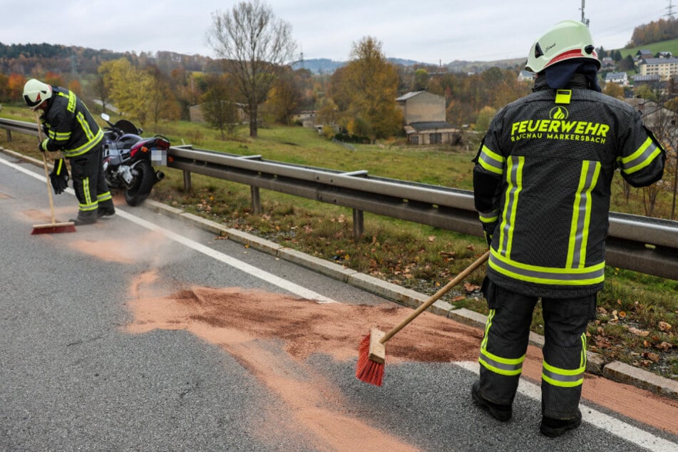 Nach sechs Stunden konnte die B101 wieder freigegeben werden.